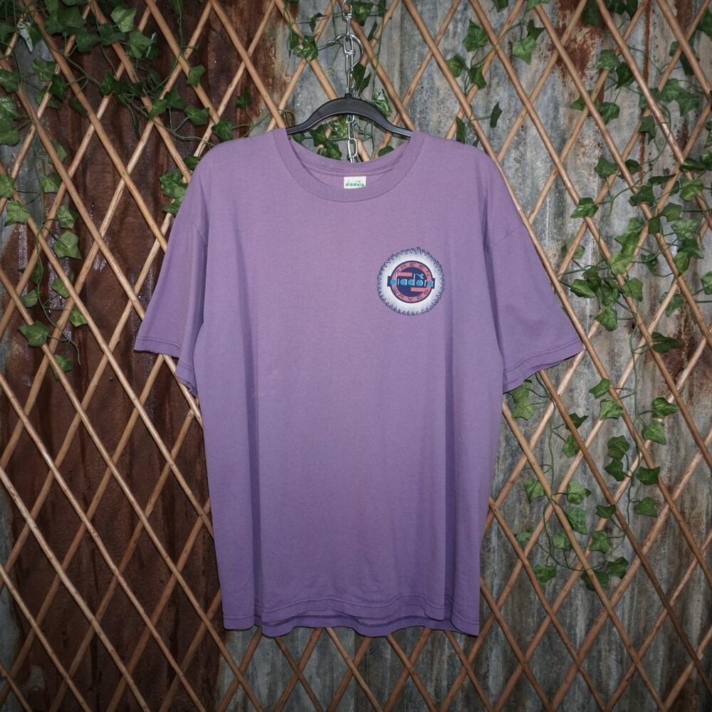 Xl - Vintage Y2k Diodora T-Shirts Diadora Double Sided